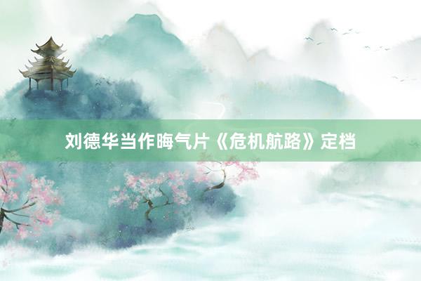 刘德华当作晦气片《危机航路》定档